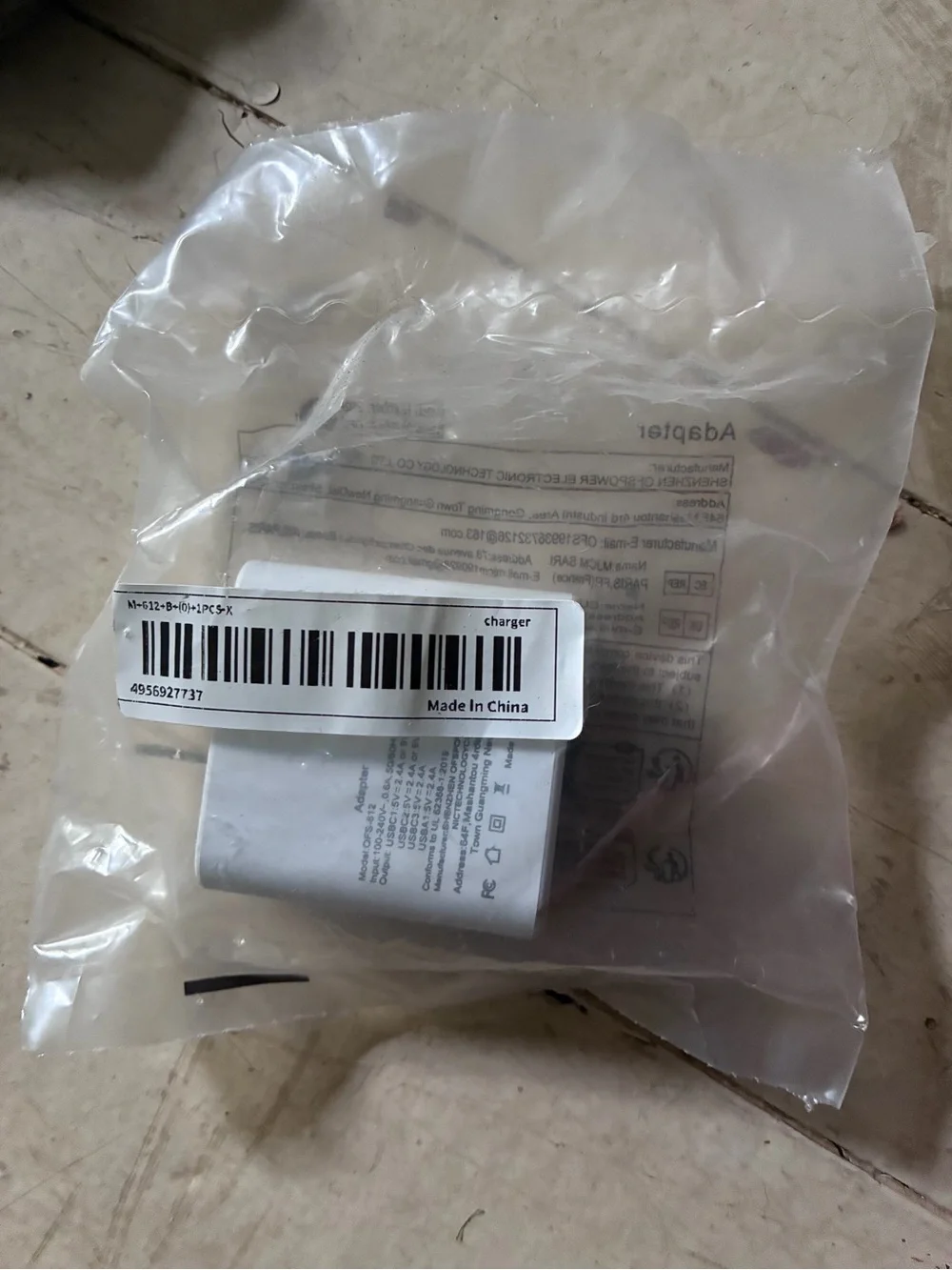 Fast Charger Super Fast Charge Adapter Type